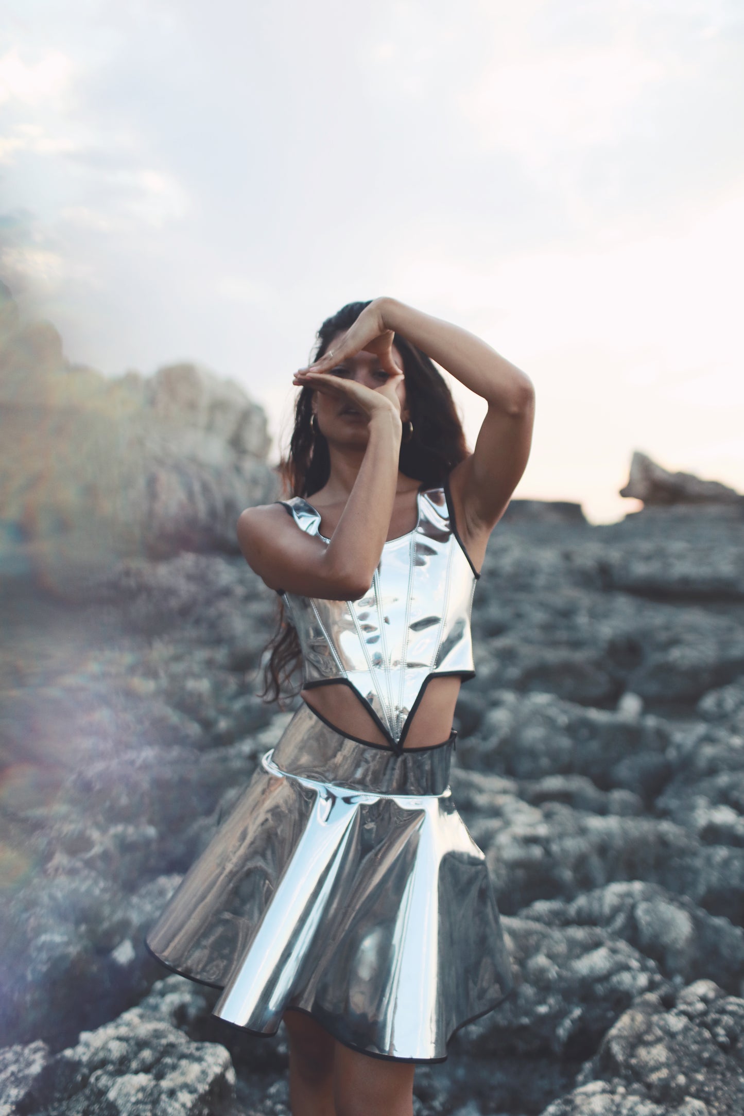 Alice through the looking glass corset