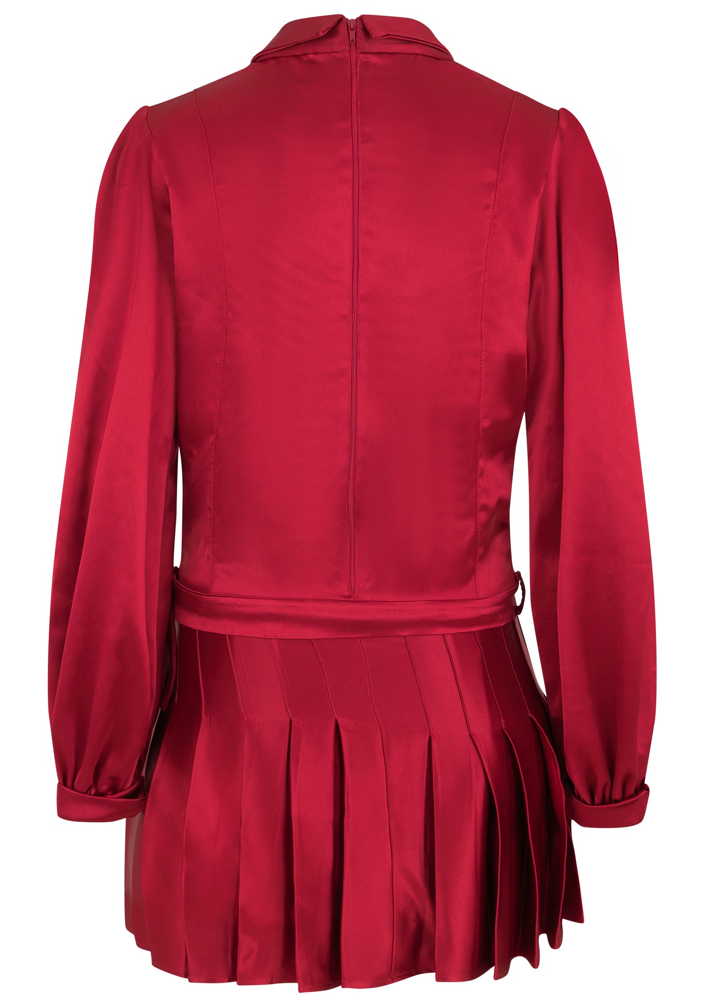 Pacheco dress red saten
